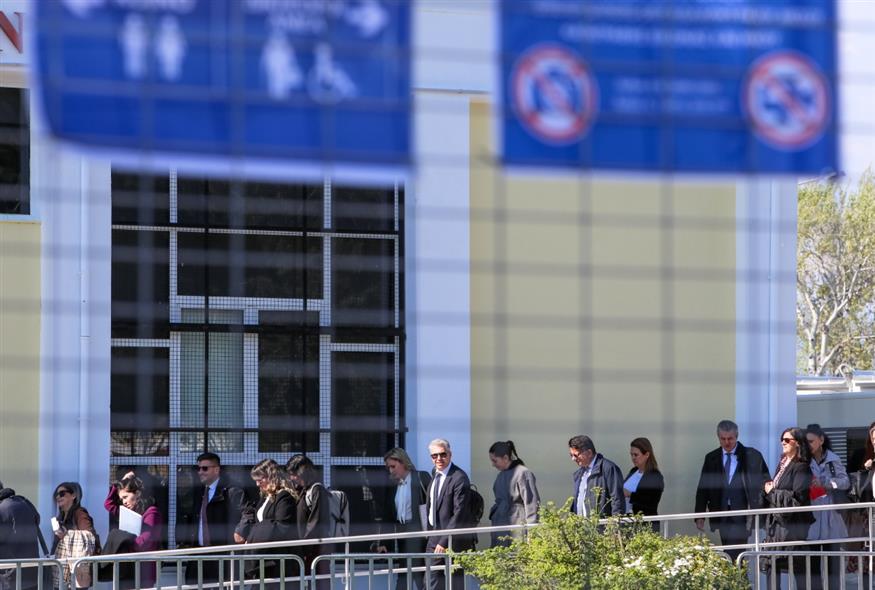 Δίκη Τέμπη (ΛΕΩΝΙΔΑΣ ΤΖΕΚΑΣ/EUROKINISSI)