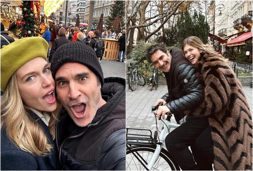 Χριστόφορος Παπακαλιάτης - Κλέλια Ανδριολάτου (Copyright:Instagram)