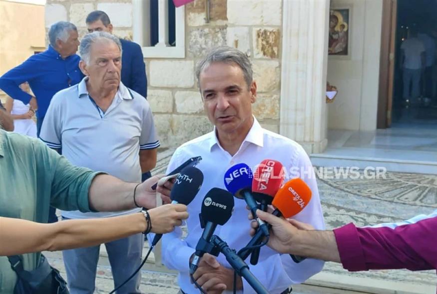 Μητσοτάκης από Χανιά/flashnews