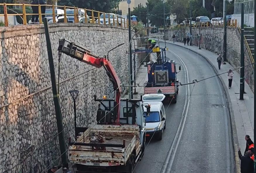 Τροχαίο στη Νέα Φιλαδέλφεια (Screenshot/Orange Press)