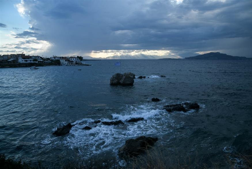 Θάλασσα στη Λακωνία (Eurokinissi)