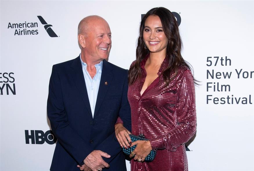 Μπρους Γουίλις - Έμμα Χέμινγκ (AP)