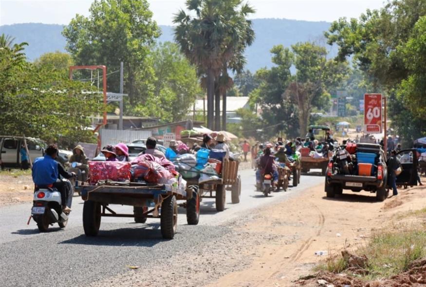 Βομβαρδισμοί στα σύνορα Ταϊλάνδης-Καμπότζης (Reuters)