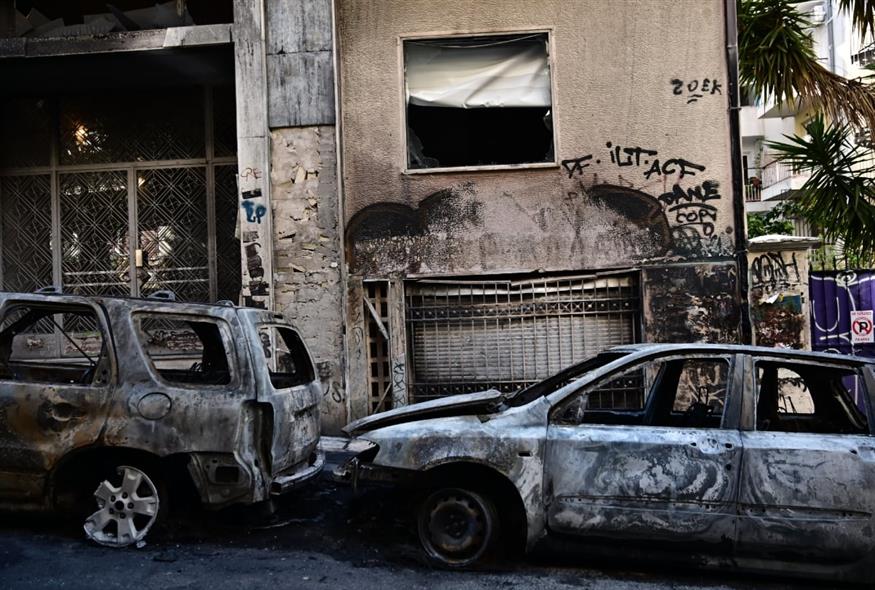 Επεισόδια στα Εξάρχεια (Eurokinissi)