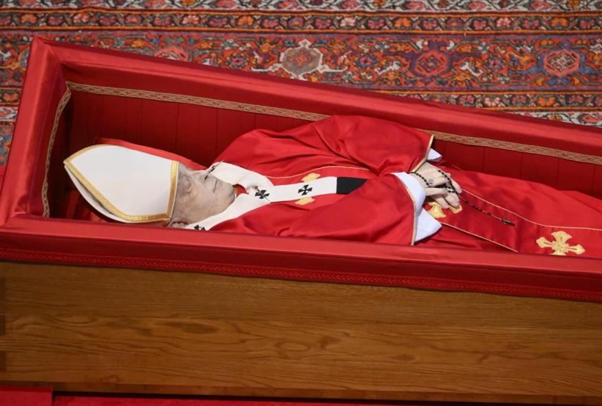 (Vatican Media via AP)