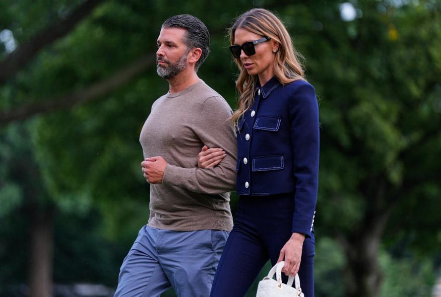 Donald Trump Jr. και Bettina Anderson (Copyright: AP Photo/Julia Demaree Nikhinson)