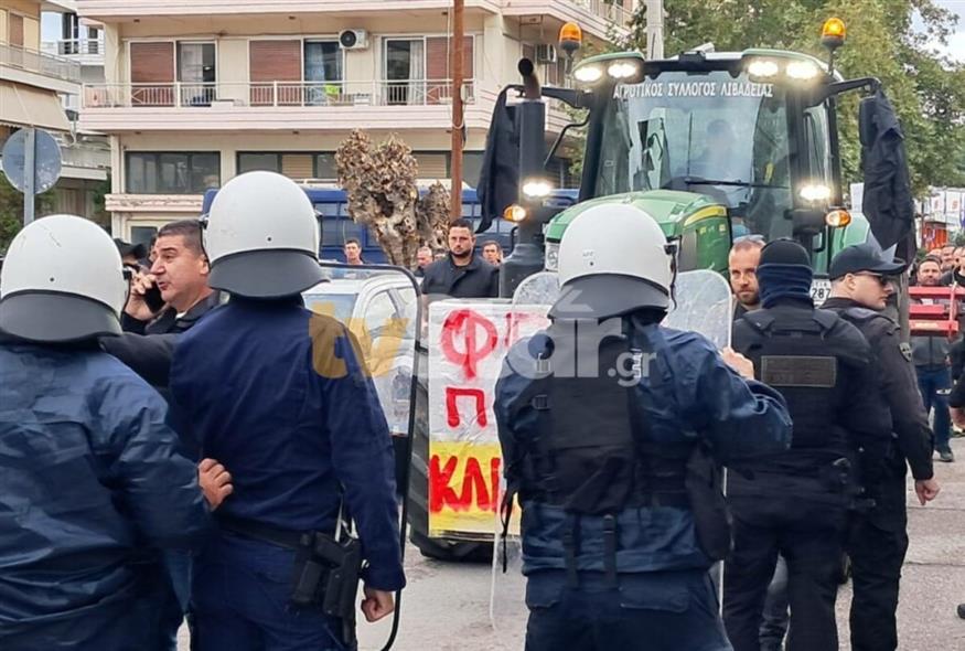 Ένταση στη Λιβαδειά (STAR Κεντρικής Ελλάδας)