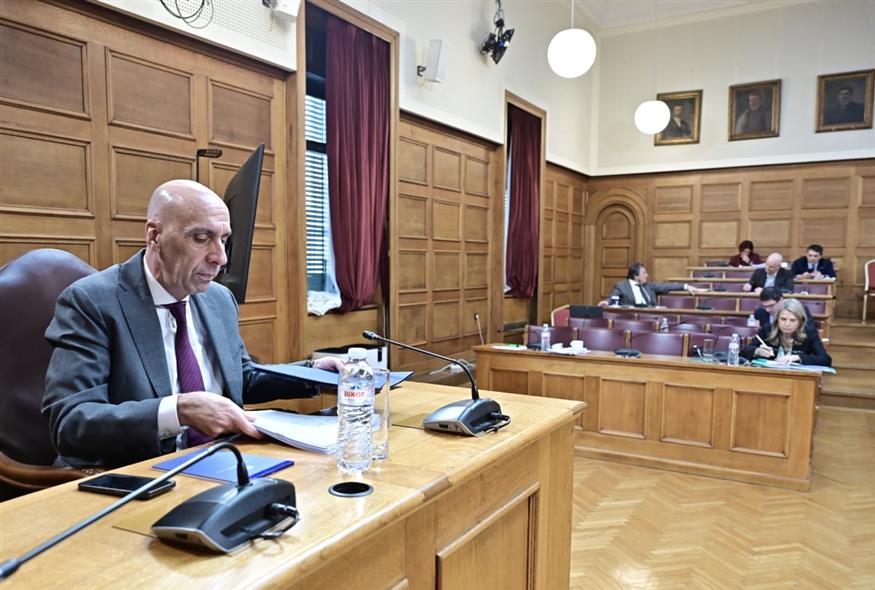 Ο Γιάννης Μπρατάκος στην Εξεταστική για ΟΠΕΚΕΠΕ (ΜΙΧΑΛΗΣ ΚΑΡΑΓΙΑΝΝΗΣ/EUROKINISSI)