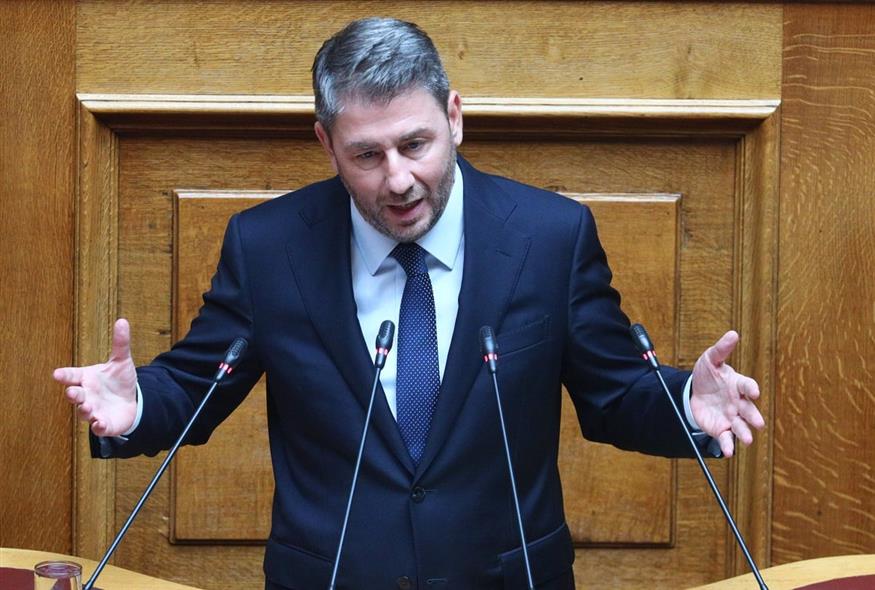 Ο Νίκος Ανδρουλάκης (ΓΙΑΝΝΗΣ ΠΑΝΑΓΟΠΟΥΛΟΣ/EUROKINISSI)