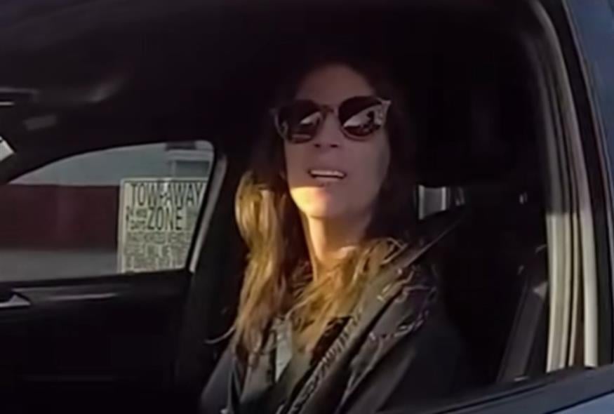 Η οδηγός (Screenshot/TikTok)