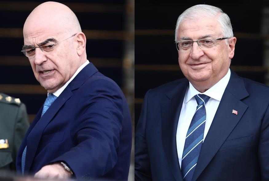 Νίκος Δένδιας και Γιασάρ Γκιουλέρ (ΣΩΤΗΡΗΣ ΔΗΜΗΤΡΟΠΟΥΛΟΣ/EUROKINISSI)