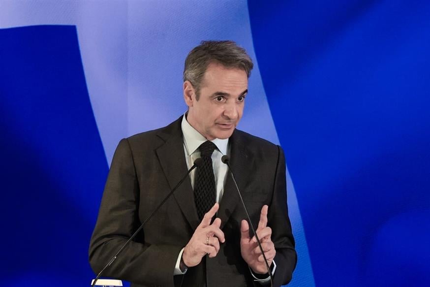 Ο Κυριάκος Μητσοτάκης (ΓΙΩΡΓΟΣ ΚΟΝΤΑΡΙΝΗΣ/EUROKINISSI)