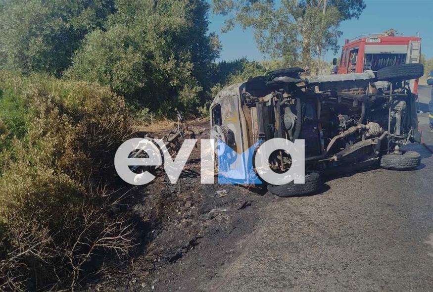 Αλιβέρι: Ζευγάρι έχασε τη ζωή του σε τροχαίο με μηχανή (evima.gr)