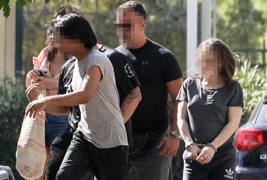 Κυψέλη, μεταγωγή συλληφθέντων (ΔΑΝΑΗ ΔΑΥΛΟΠΟΥΛΟΥ / EUROKINISSI)