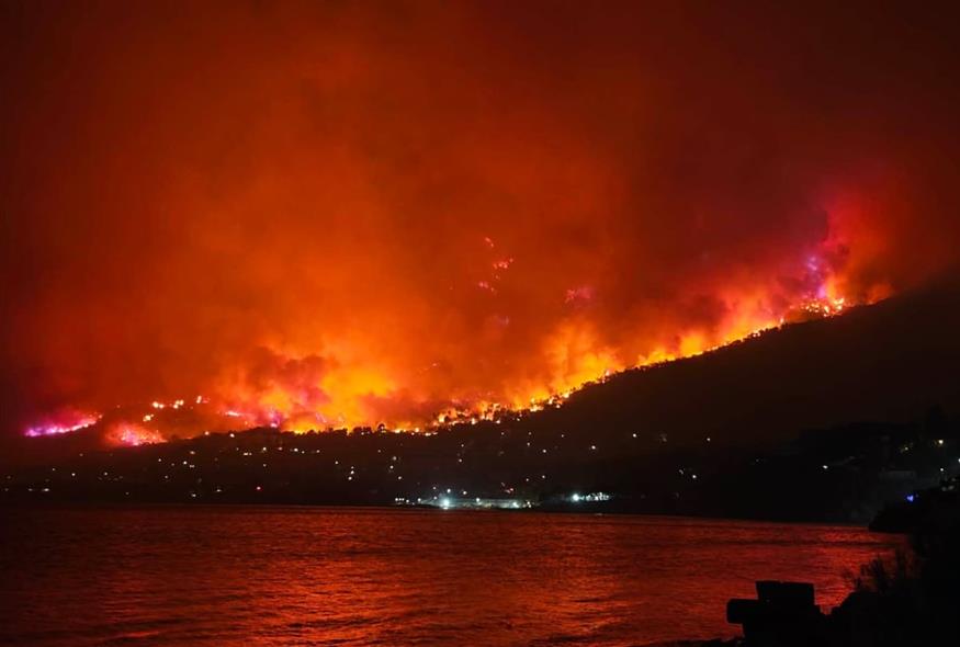 Φωτιά στο Πόρτο Γερμενό (Κώστας Ασημακόπουλος)
