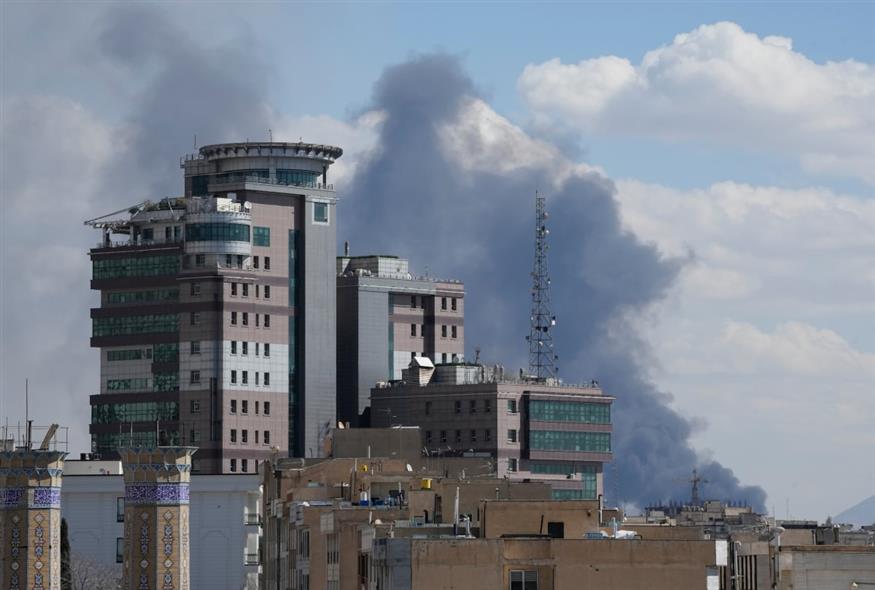 Έκρηξη στην Τεχεράνη (AP Photo/Vahid Salemi)