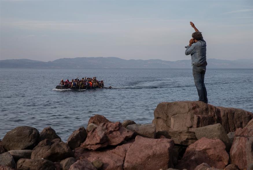 Πρόσφυγες στο Αιγαίο (AP)