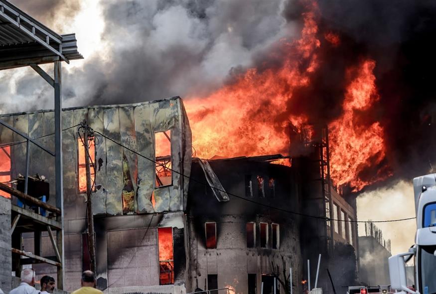 Φωτιά στη ΒΙΠΕ Ηρακλείου (X)