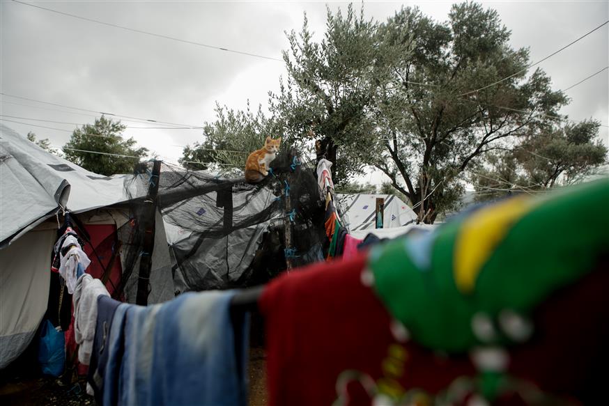 Ο καταυλισμός προσφύγων στη Μόρια (Copyright: Eurokinissi/Ηλίας Μάρκου)