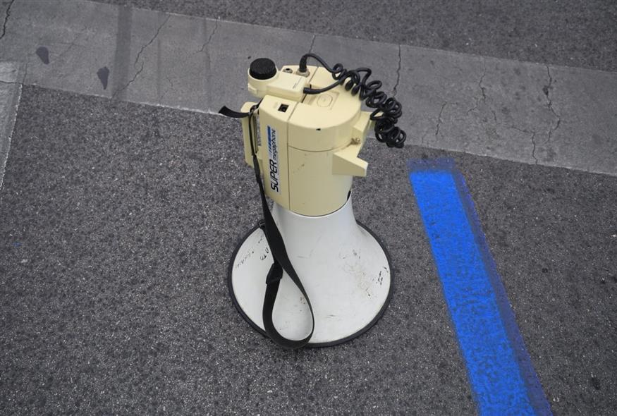 ΑΠΕΡΓΙΑΚΗ ΣΥΓΚΕΝΤΡΩΣΗ ΤΗΣ ΑΔΕΔΥ ΣΤΟ ΥΠΟΥΡΓΕΙΟ ΟΙΚΟΝΟΜΙΚΩΝ (ΓΙΩΡΓΟΣ ΚΟΝΤΑΡΙΝΗΣ/EUROKINISSI)