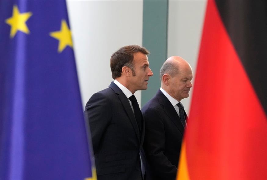 Μακρόν- Σολτς/ΑP