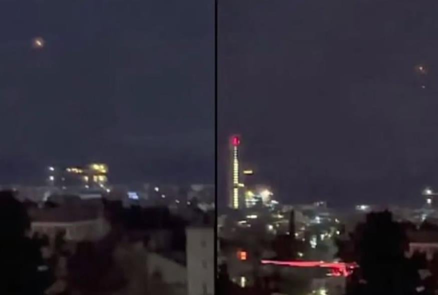 Εικόνες από βίντεο που φέρεται να τράβηξε πολίτης