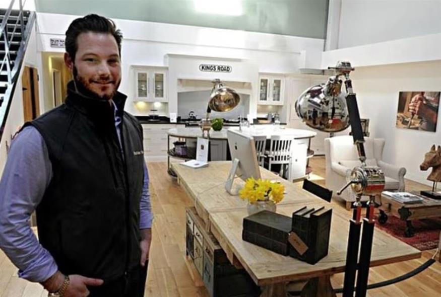 Ο Dino Mussell, ιδιοκτήτης της εταιρείας Parlour Farm Kitchen (Wilts and Gloucestershire Standard)