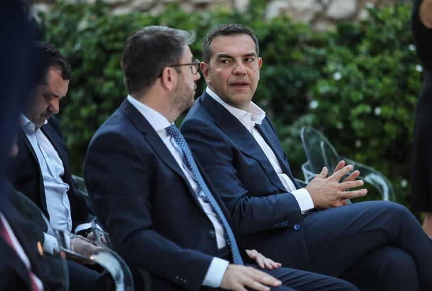 Νίκος Ανδρουλάκης και Αλέξης Τσίπρας (Eurokinissi)