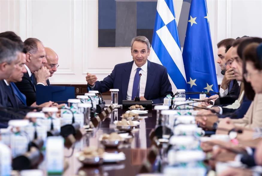Νέα Δημοκρατία (ΓΙΑΝΝΗΣ ΠΑΝΑΓΟΠΟΥΛΟΣ / EUROKINISSI)