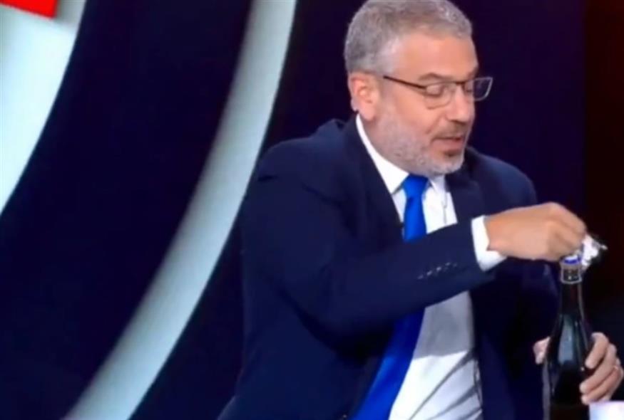 Ισραηλινός παρουσιαστής άνοιξε σαμπάνιες για την επίθεση στη Ντόχα/Χ