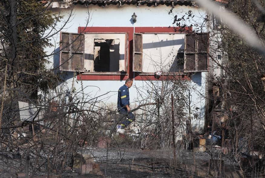 Φωτιά στη Λητή Θεσσαλονίκης (ΒΑΣΙΛΗΣ ΒΕΡΒΕΡΙΔΗΣ / MOTION TEAM)