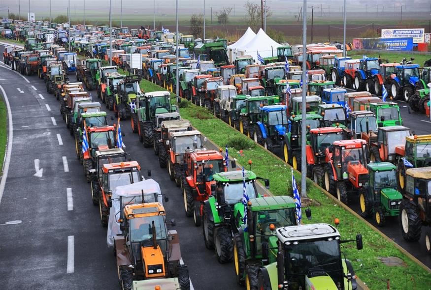 Τρακτέρ στους δρόμους (INTIME NEWS/ΚΥΔΩΝΑΣ ΓΙΩΡΓΟΣ)