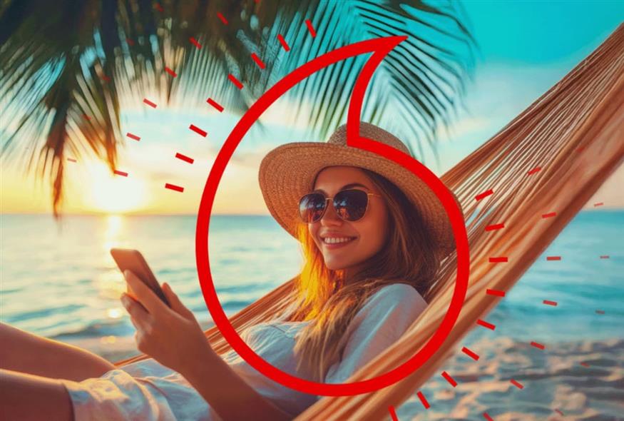 Απεριόριστα data από τη Vodafone για διακοπές χωρίς έγνοιες