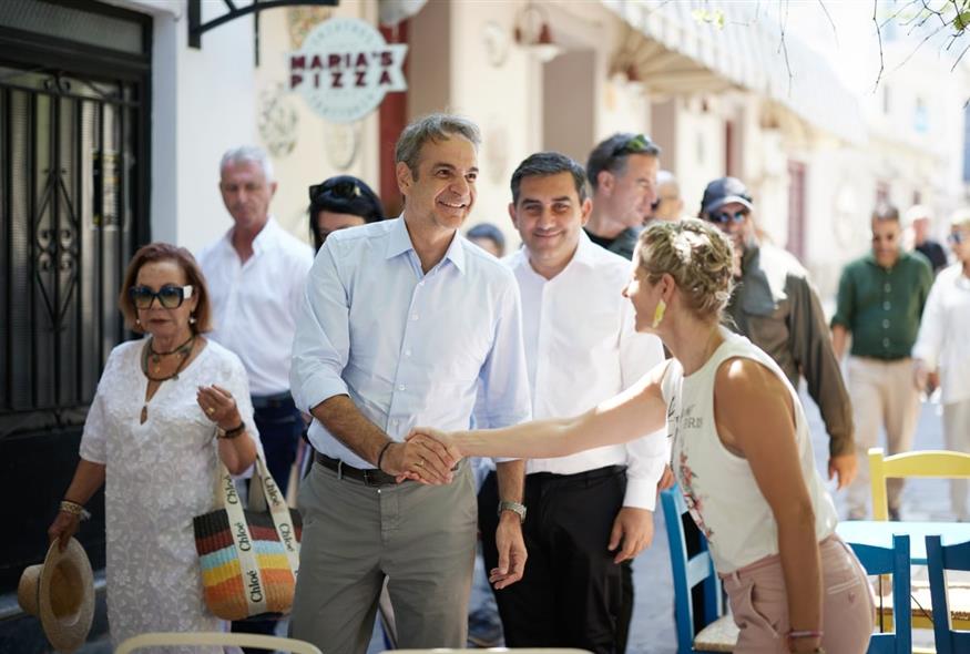 ΕΠΙΣΚΕΨΗ ΤΟΥ ΠΡΩΘΥΠΟΥΡΓΟΥ ΚΥΡΙΑΚΟΥ ΜΗΤΣΟΤΑΚΗ ΣΤΗ ΣΚΙΑΘΟ (ΔΗΜΗΤΡΗΣ ΠΑΠΑΜΗΤΣΟΣ/ΓΡΑΦΕΙΟ ΤΥΠΟΥ ΠΡΩΘΥΠΟΥΡΓΟΥ/EUROKINISSI)