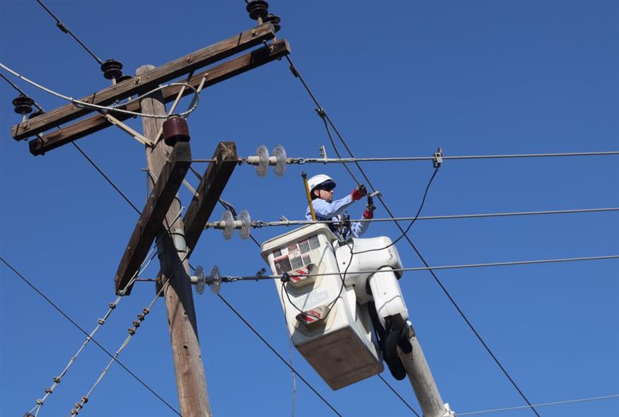 Πυλώνας ρεύματος (ΓΙΑΝΝΗΣ ΠΑΝΑΓΟΠΟΥΛΟΣ/EUROKINISSI)