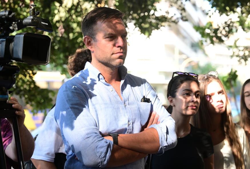 Στέφανος Κασσελάκης (ΤΑΤΙΑΝΑ ΜΠΟΛΑΡΗ/EUROKINISSI)