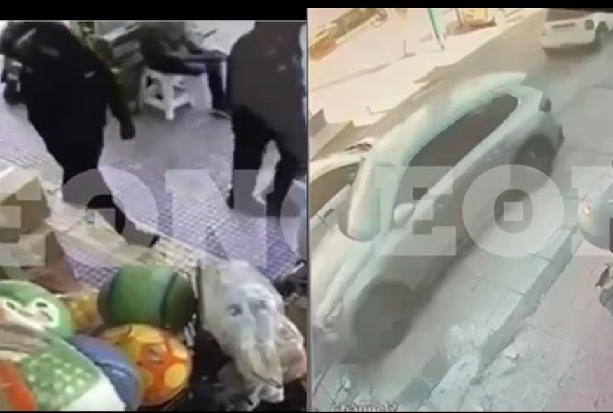Βίντεο από την κινηματογραφική καταδίωξη στα Πατήσια