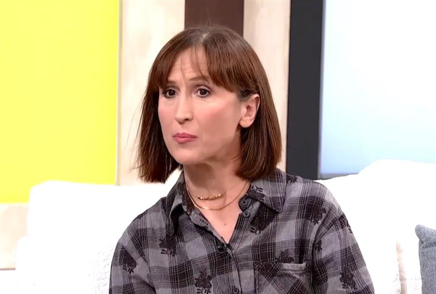 Η Γιούλη Τσαγκαράκη στην εκπομπή «Πρωίαν σε είδον»