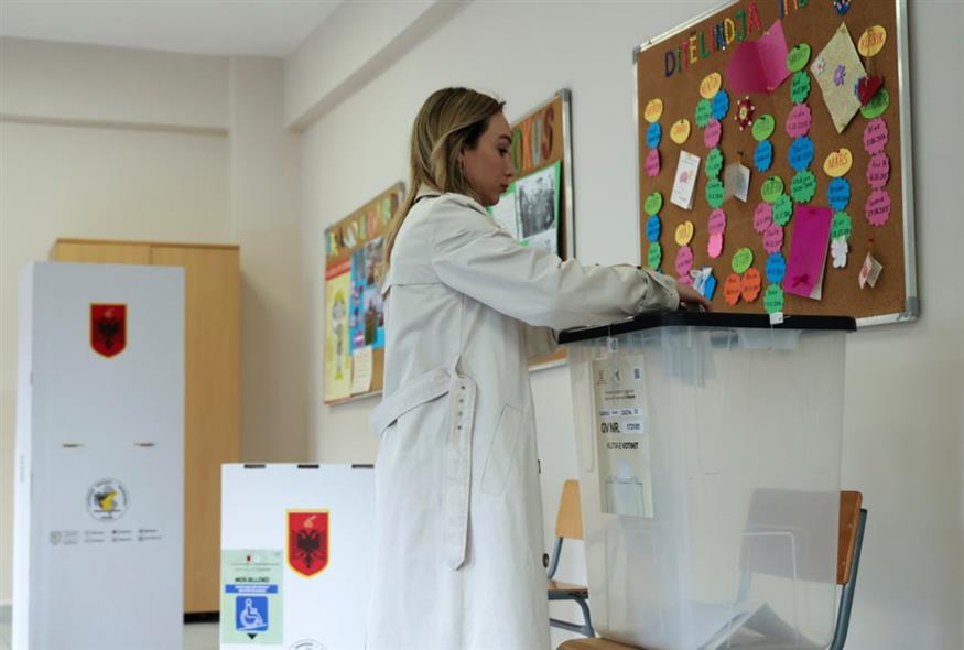 Εκλογές στην Αλβανία (AP Photo/Vlasov Sulaj)