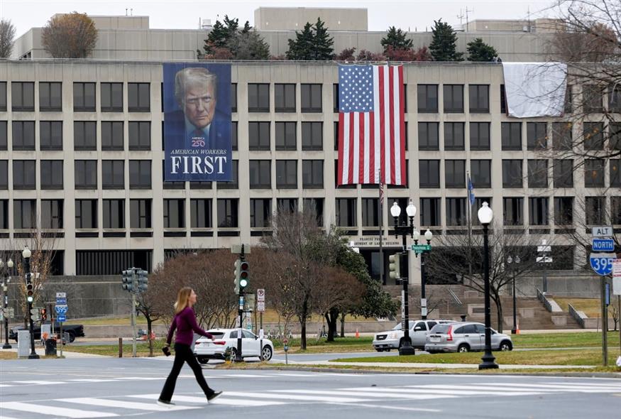 Το υπουργείο Εργασίας στην Ουάσινγκτον (Rahmat Gul/AP)