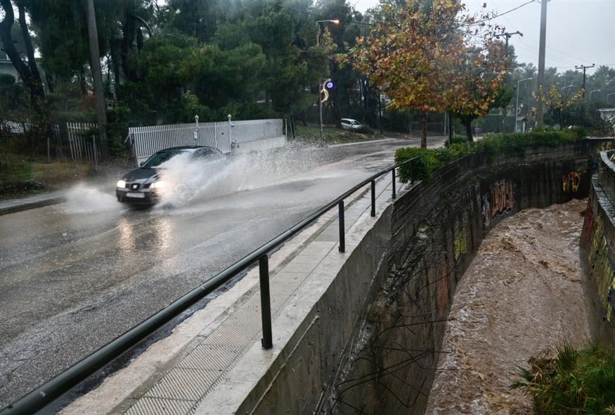 Καταιγίδες στην Αττική (Eurokinissi)