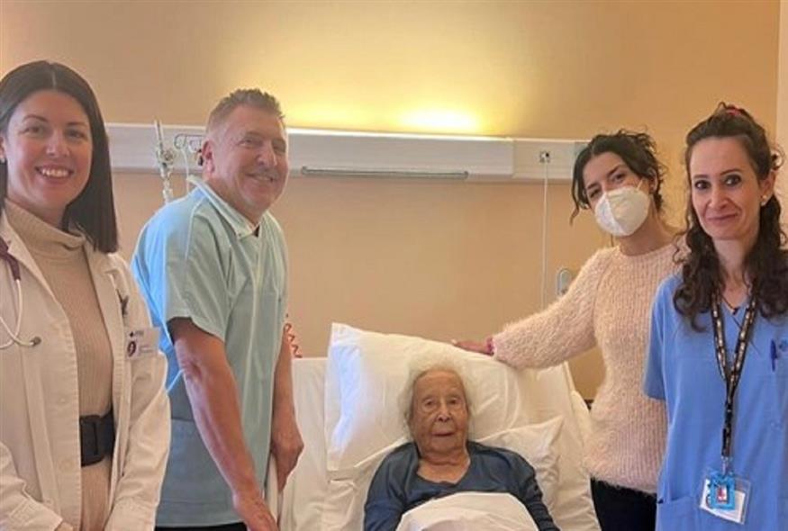 Η ηλικιωμένη που υποβλήθηκε σε επέμβαση στο νοσοκομείο Ερρίκος Ντυνάν