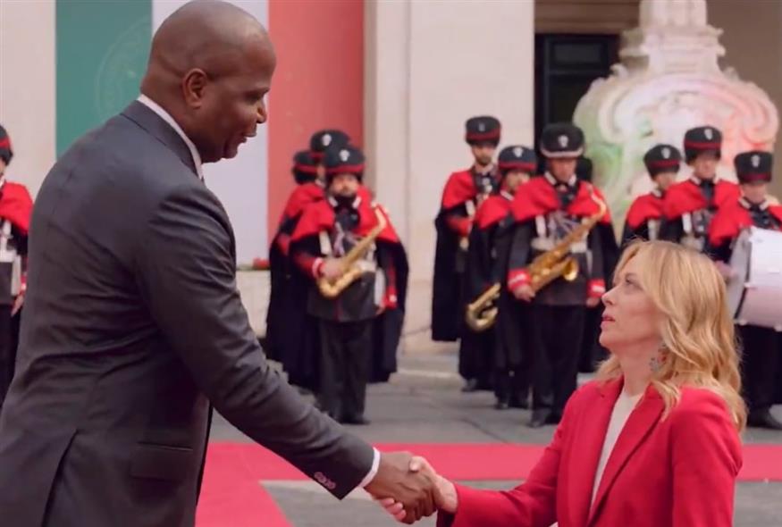 Στιγμιότυπο από το βίντεο της συνάντησης (Screenshot/X)