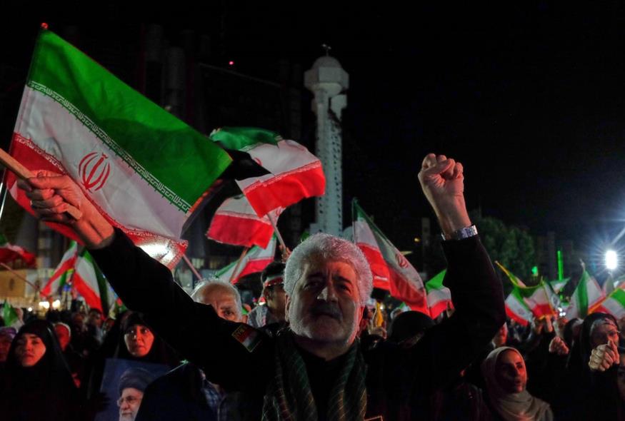 Κινητοποίηση στην Τεχεράνη (AP Photo/Vahid Salemi)