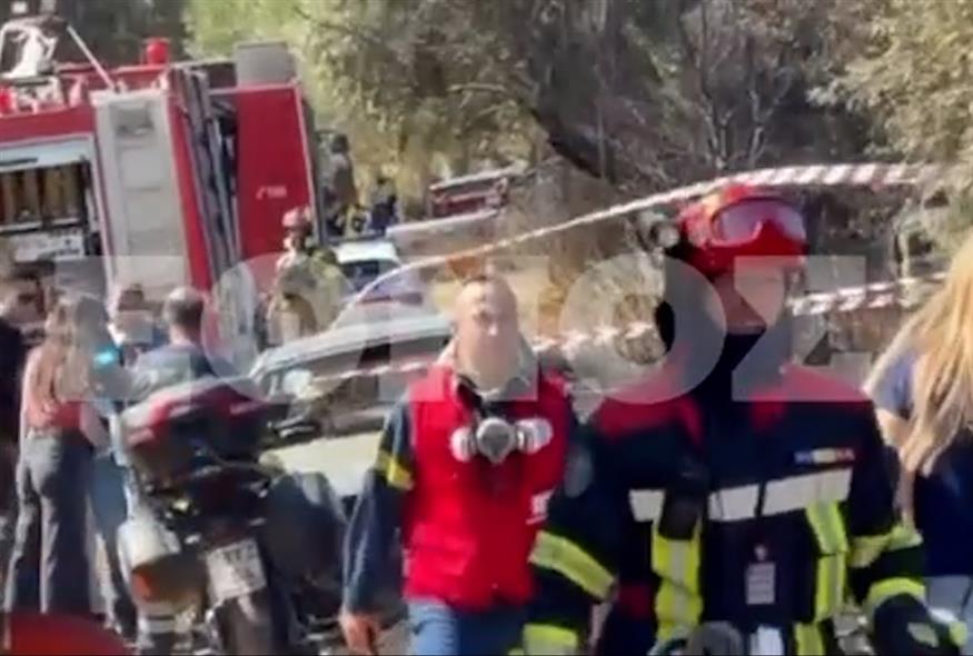 Φωτιά στο Πικέρμι - video capture