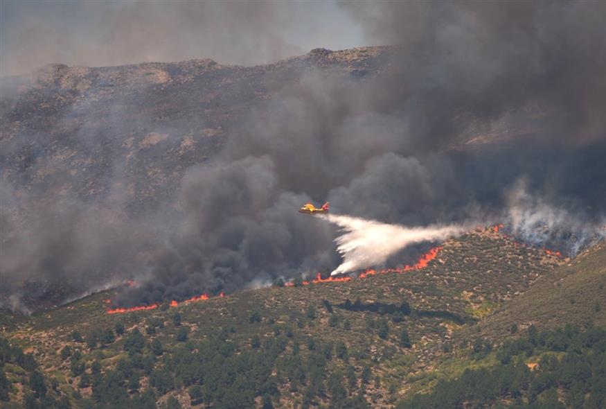 Φωτιά στην Ισπανία (AP Photo/Manu Fernandez)