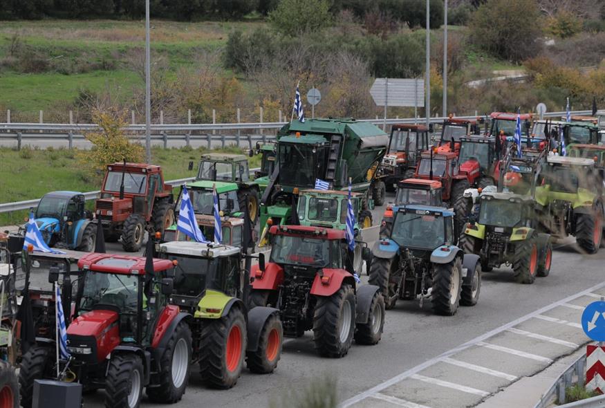 Τρακτέρ αγροτών (ΡΑΦΑΗΛ ΓΕΩΡΓΙΑΔΗΣ/EUROKINISSI)