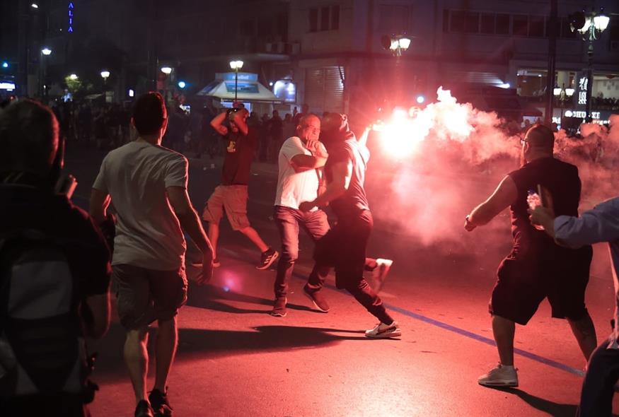 ΕΝΤΑΣΗ ΜΕΤΑ ΤΟ ΤΕΛΟΣ ΤΗΣ ΣΥΓΚΕΝΤΡΩΣΗΣ ΣΤΟ ΣΥΝΤΑΓΜΑ ΓΙΑ ΤΟ ΣΙΔΗΡΟΔΡΟΜΙΚΟ ΔΥΣΤΥΧΗΜΑ ΣΤΑ ΤΕΜΠΗ (ΓΙΩΡΓΟΣ ΚΟΝΤΑΡΙΝΗΣ / EUROKINISSI)