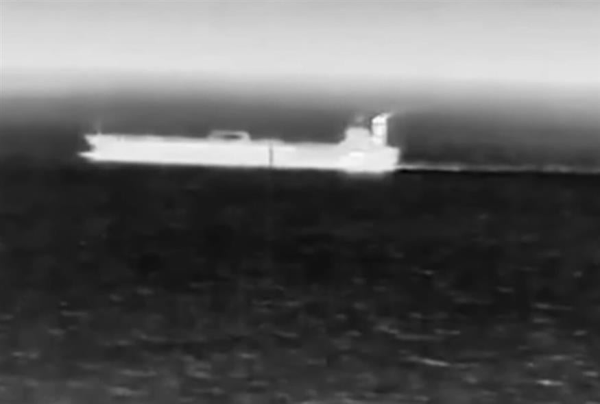 Η Ουκρανία έπληξε με drones τάνκερ του ρωσικού «σκιώδους στόλου» στη Μεσόγειο (Screenshot)