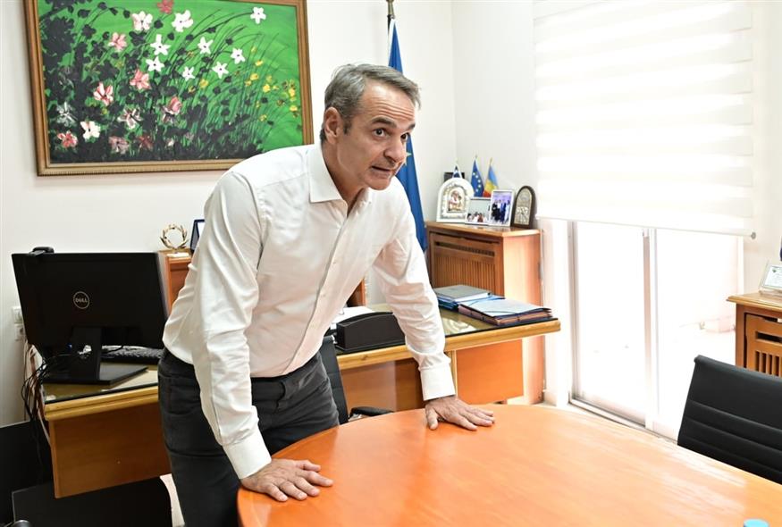 Κυριάκος Μητσοτάκης (ΜΙΧΑΛΗΣ ΚΑΡΑΓΙΑΝΝΗΣ/EUROKINISSI)